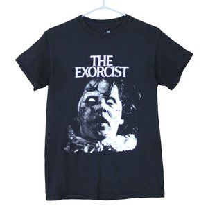 The Exorcist T-Shirt Unisex Small Black Short Sleeve Tee Crew Neck Cotton CA149